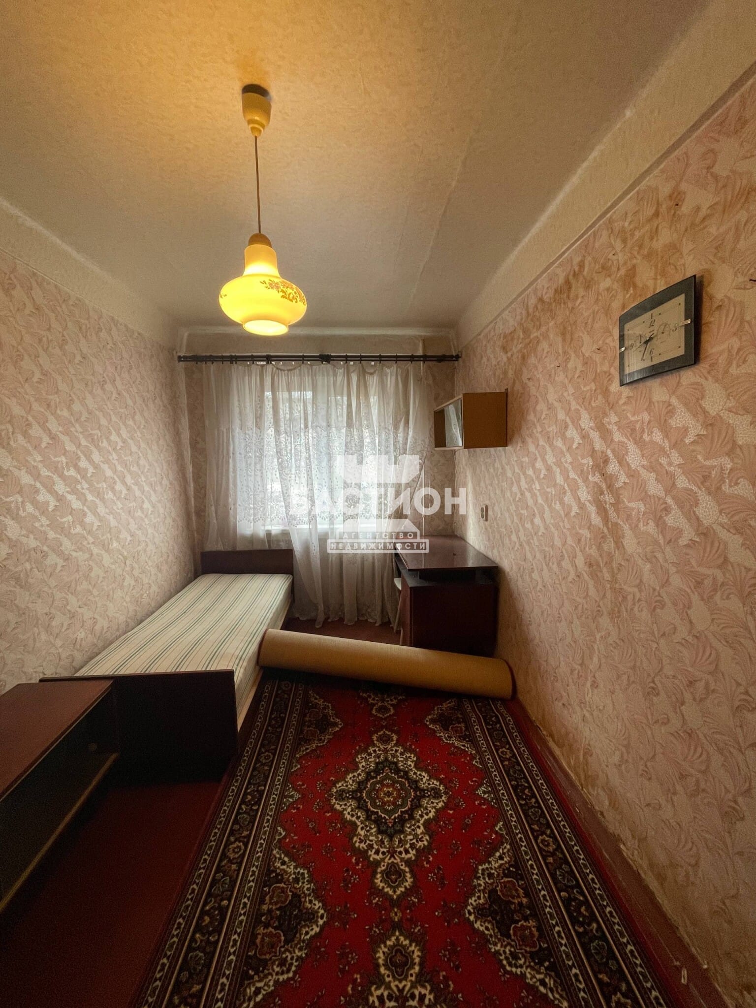 Продаётся трёхкомнатная квартира, 53,2 м²