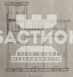 Продаётся трёхкомнатная квартира, 82,5 м²