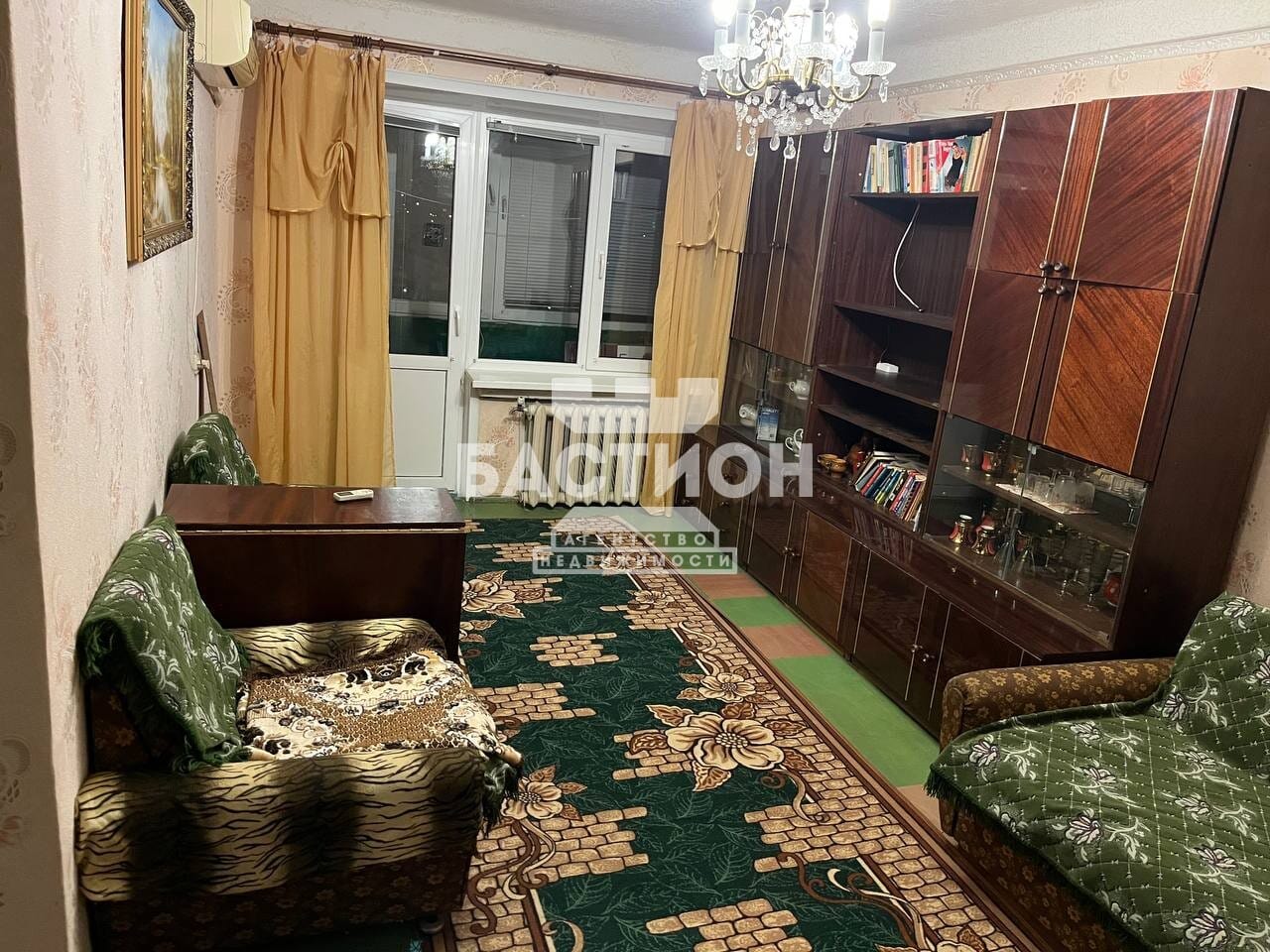 Продаётся трёхкомнатная квартира, 68,8 м²