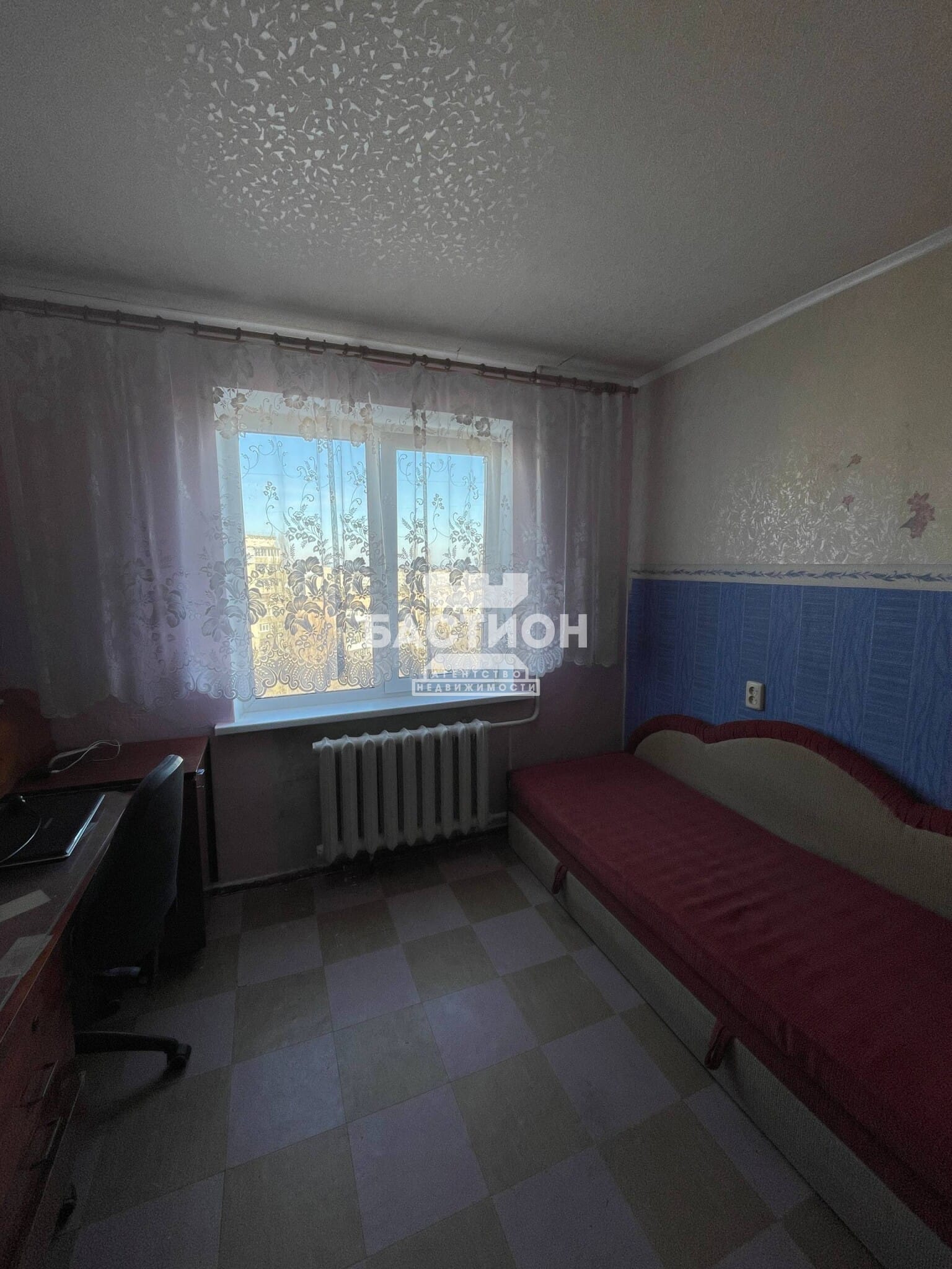 Продаётся трёхкомнатная квартира, 60,5 м²