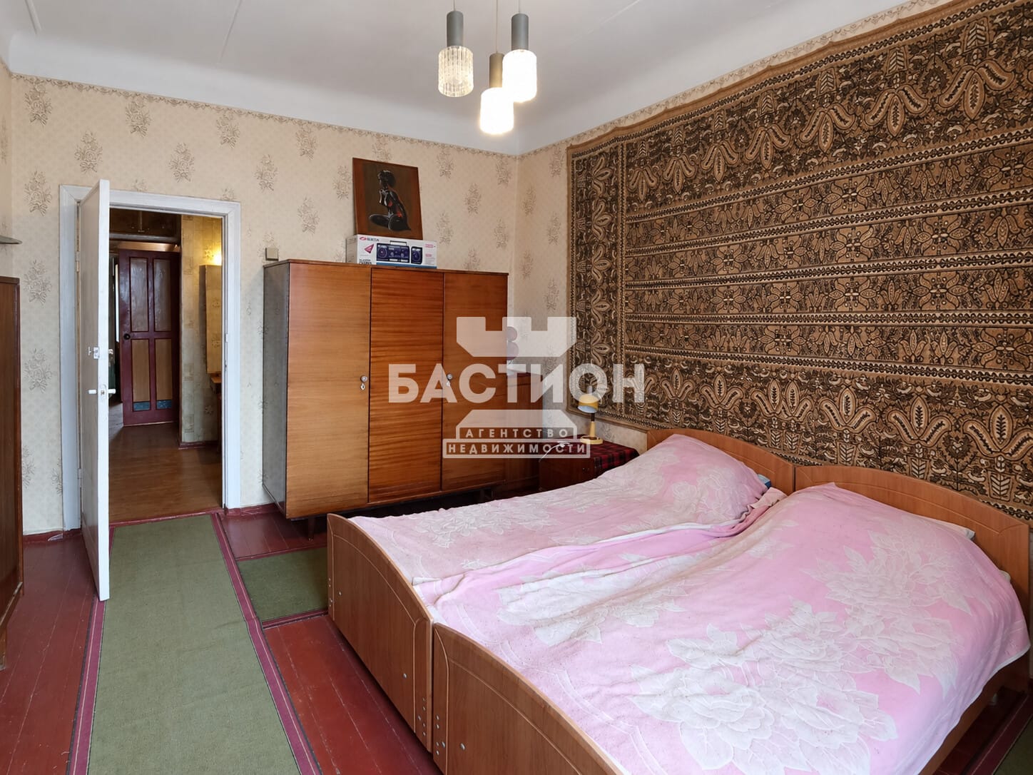 Продаётся трёхкомнатная квартира, 75,9 м²