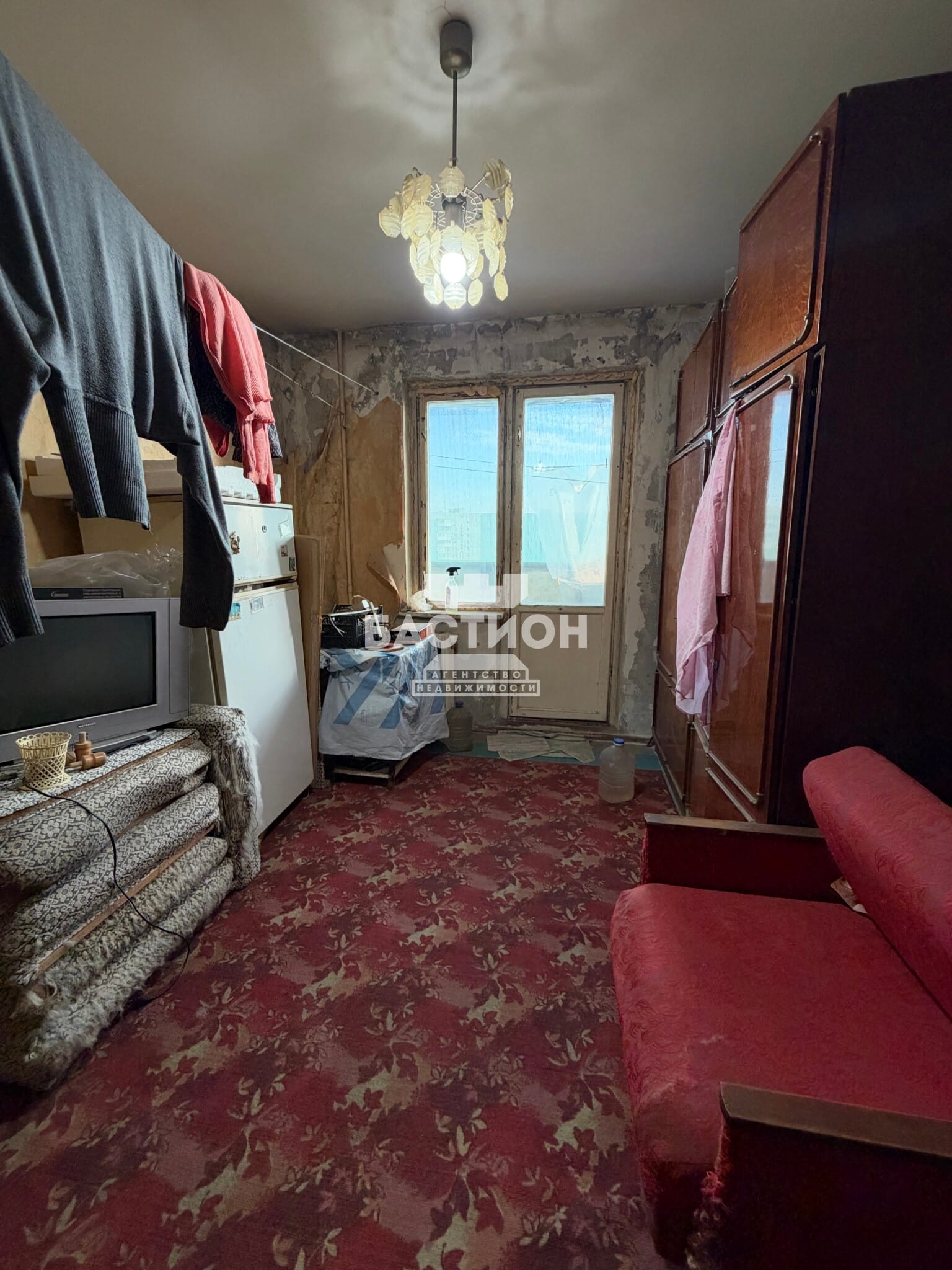 Продаётся трёхкомнатная квартира, 62 м²