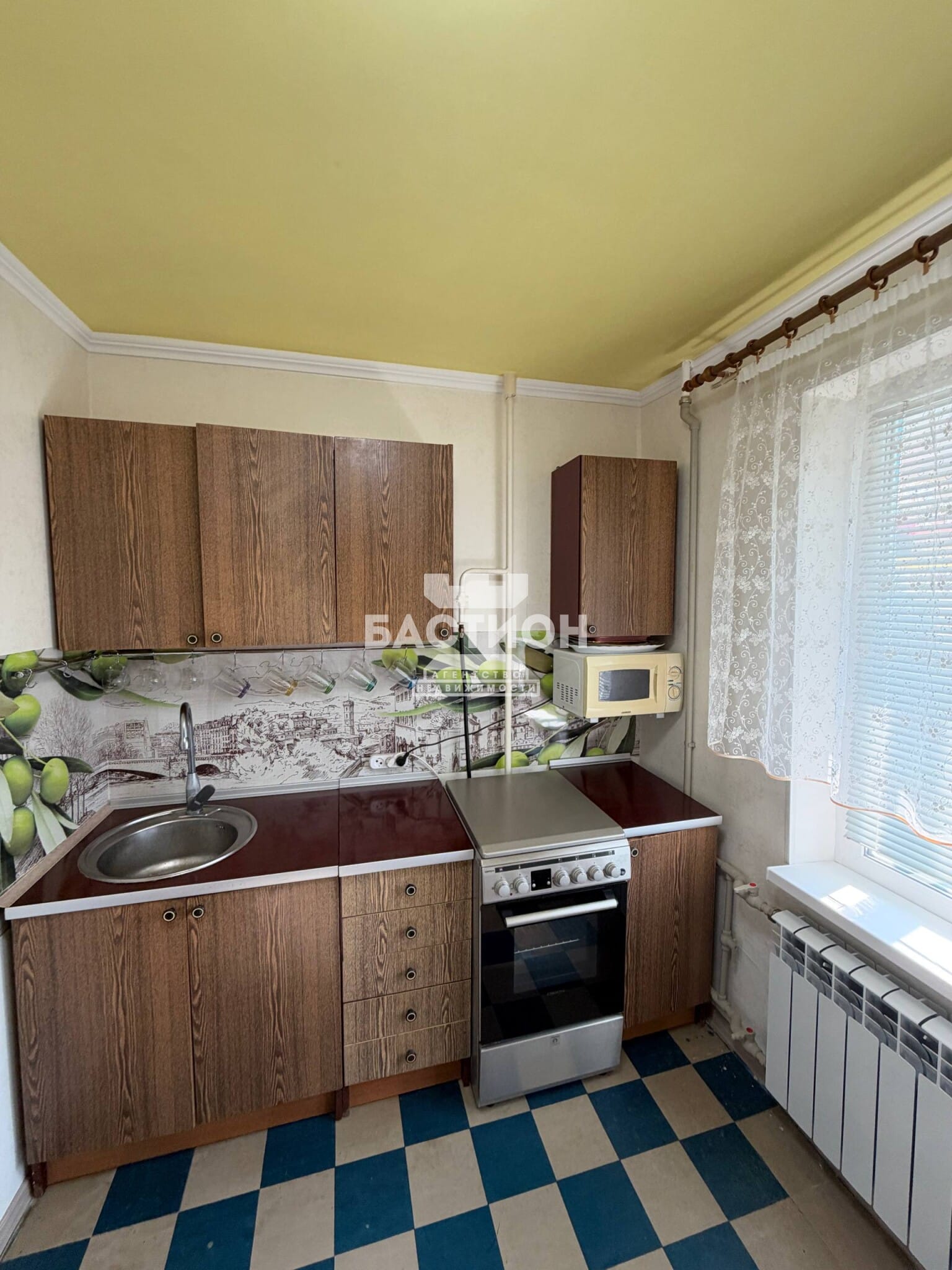 Продаётся однокомнатная квартира, 34 м²