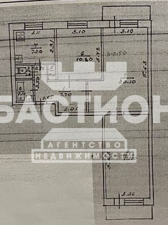 Продаётся трёхкомнатная квартира, 68,8 м²