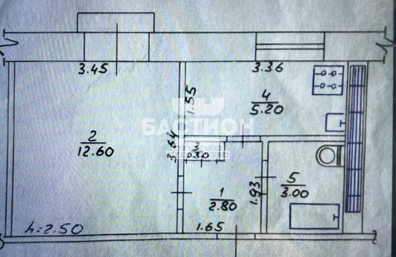 Продаётся однокомнатная квартира, 24 м²