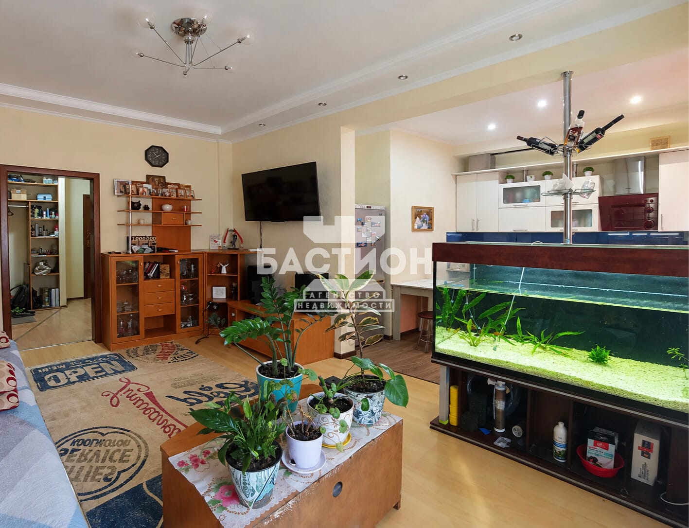 Продаётся трёхкомнатная квартира, 76 м²