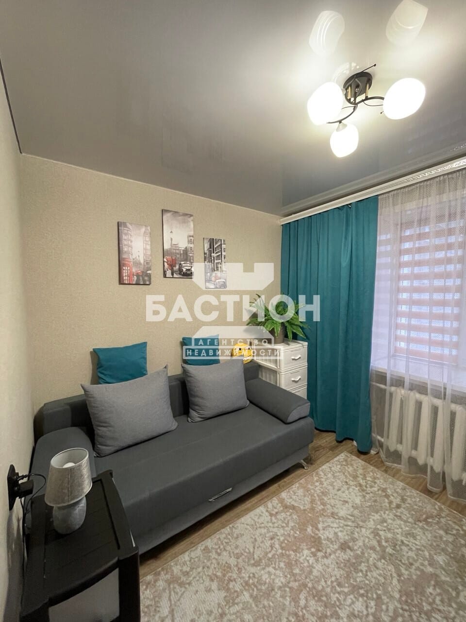 Продаётся трёхкомнатная квартира, 62,6 м²