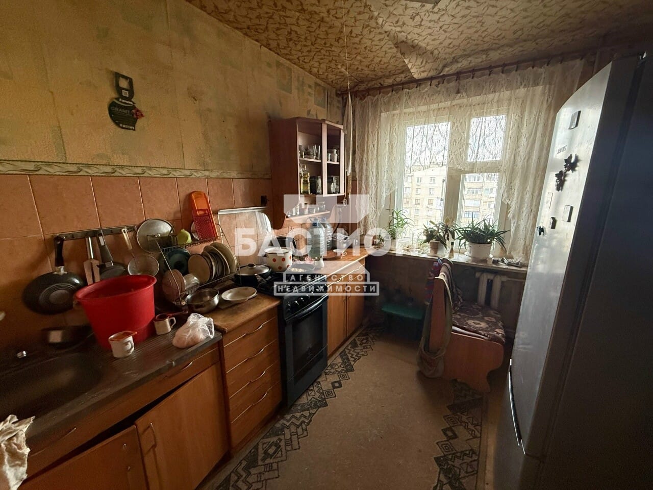 Продаётся четырёхкомнатная квартира, 88 м²